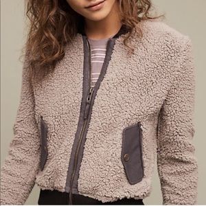 ANTHRO - Marrakech sherpa teddy jacket